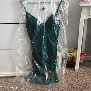 Windsor Green Mini Dress